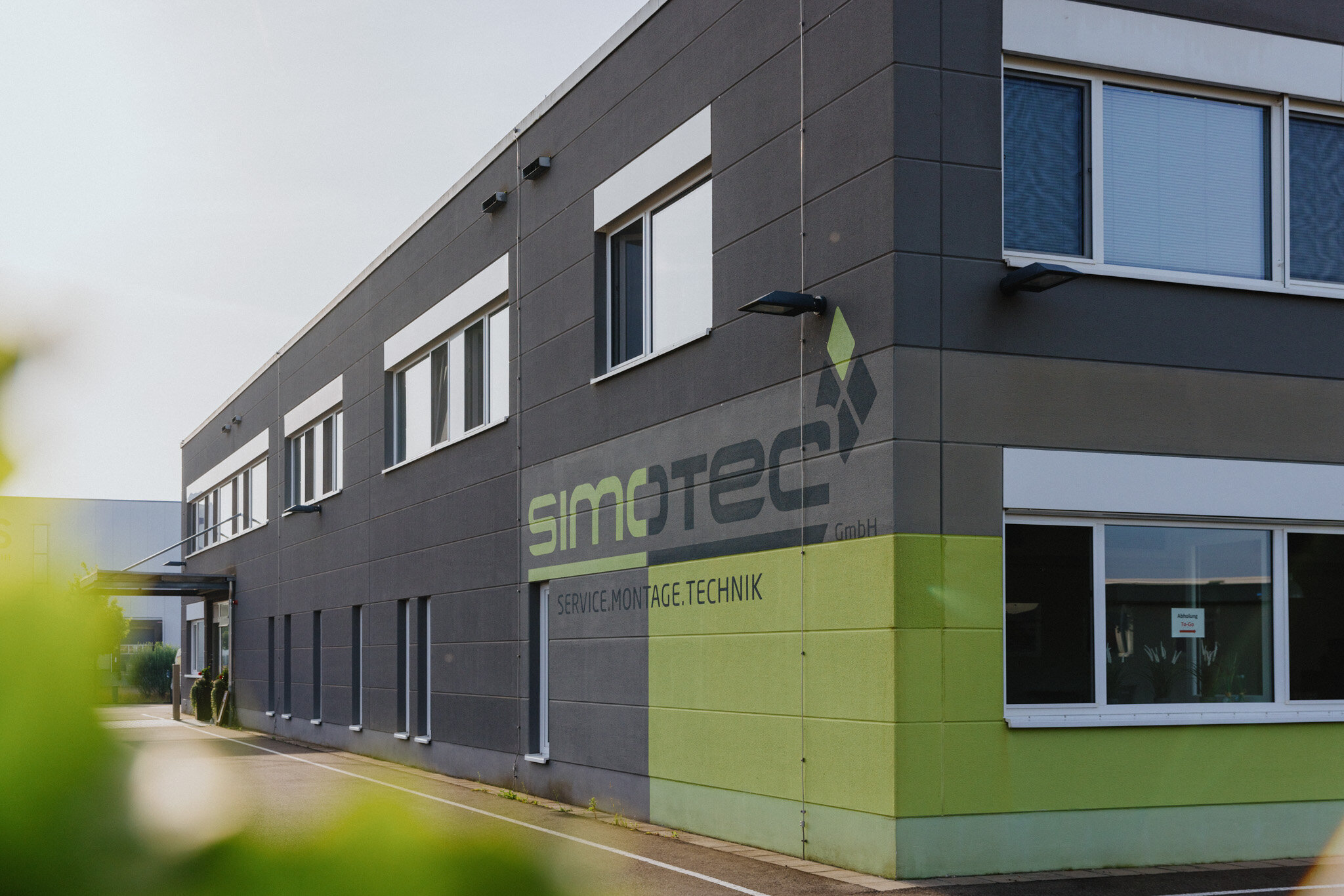 Das Simotec Firmengebäude
